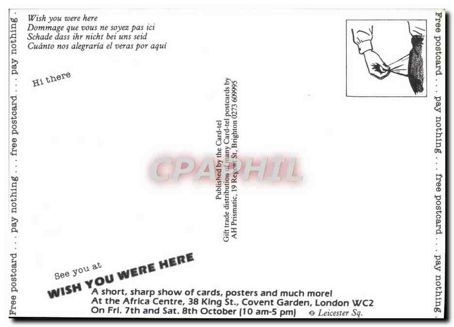 CPM Wish you were here — Rückseite