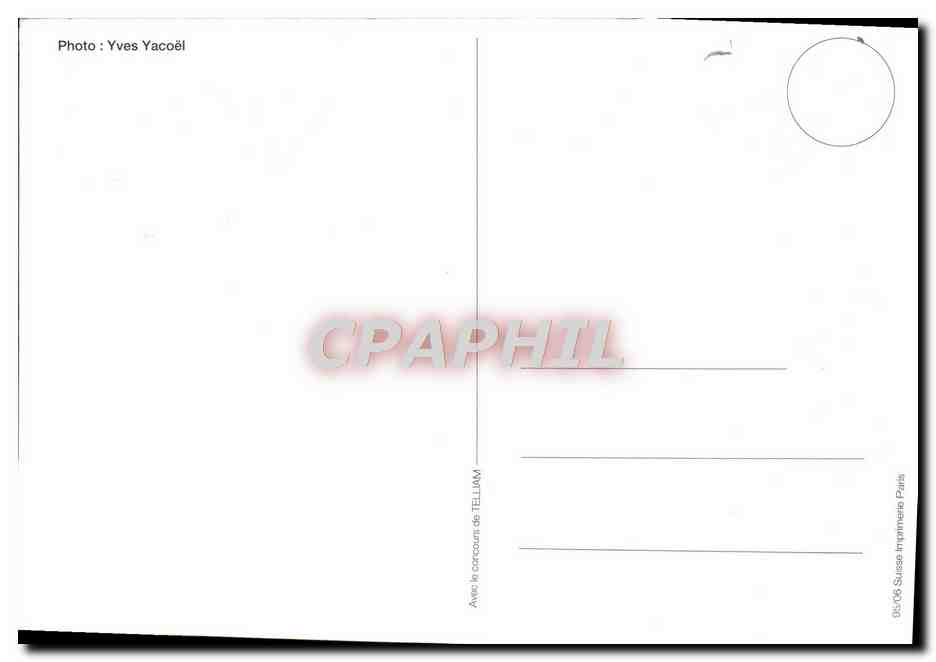 CPM Photo Yves Yacoel — Rückseite