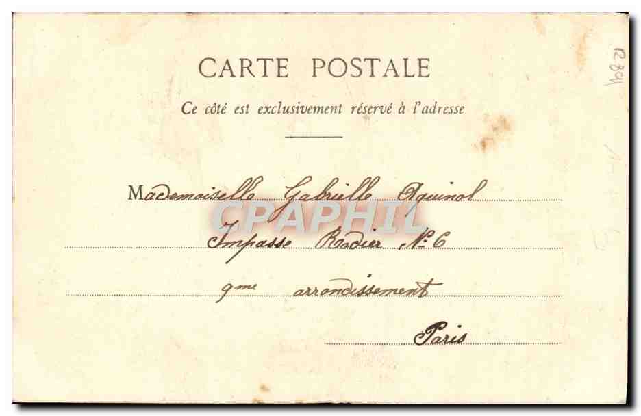 Pierrot père de famille — scène de comédie — Photographe A. Renjard et Cie, Nuitry — Reverso