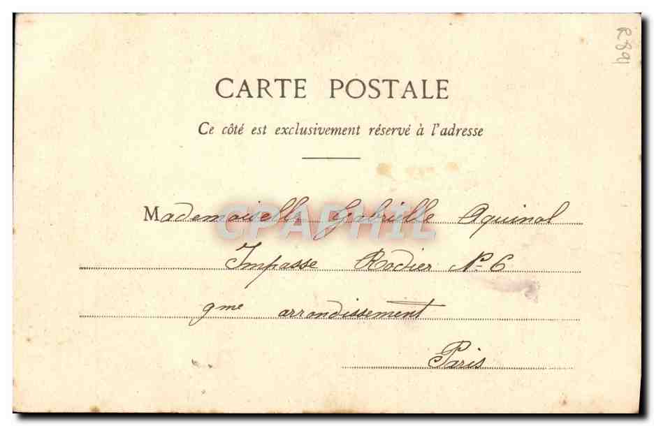 CPA Pierrot pere de Famille Femme Poupee — Reverso