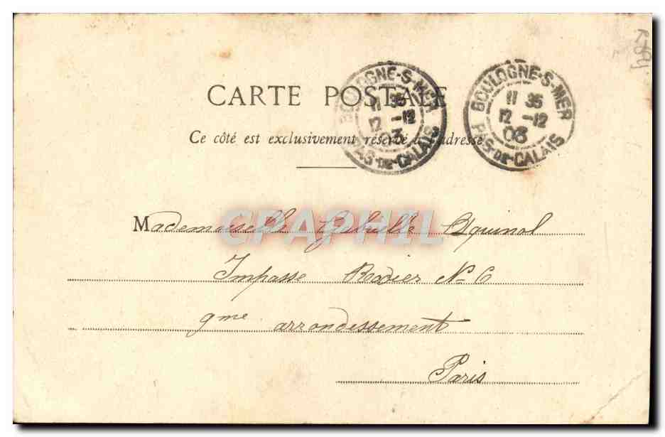 Pierrot père de famille — Phototype A. Bergeret et Cie, Nancy — n°10 — Reverso
