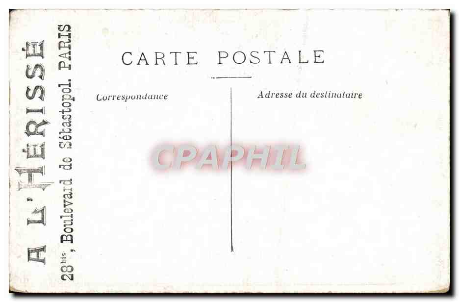 Le Petit Poucet — scène de l'ogre renifle et dit : « Je sens la chair fraîche ! » — C. et R. S. Paris, n°5 — Rückseite