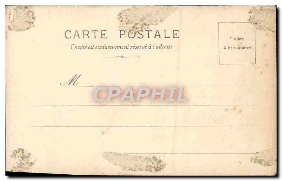 CPA Fantaisie Femme — Rückseite