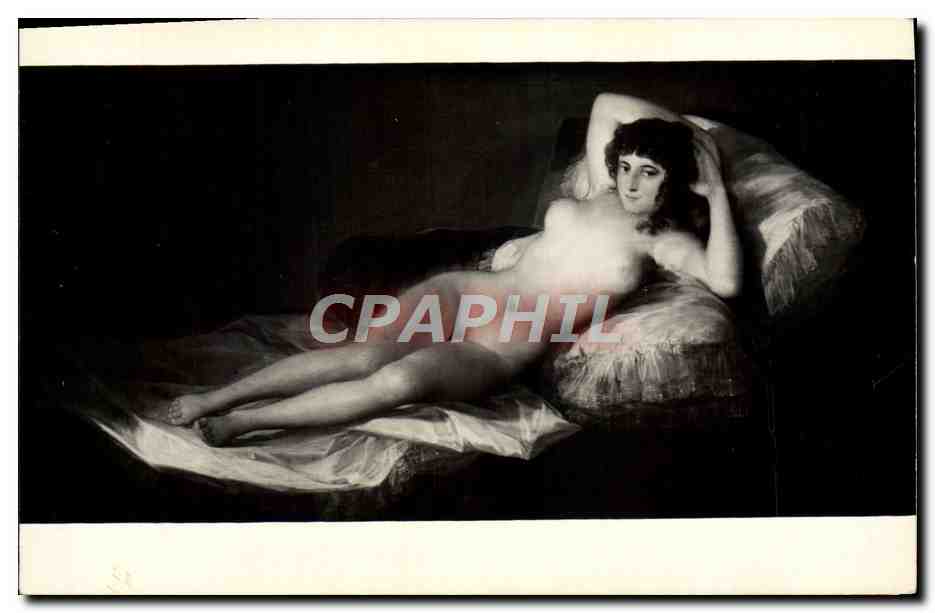 Nue allongée — reproduction d'art — éditeur inconnu, n° de série 281/195