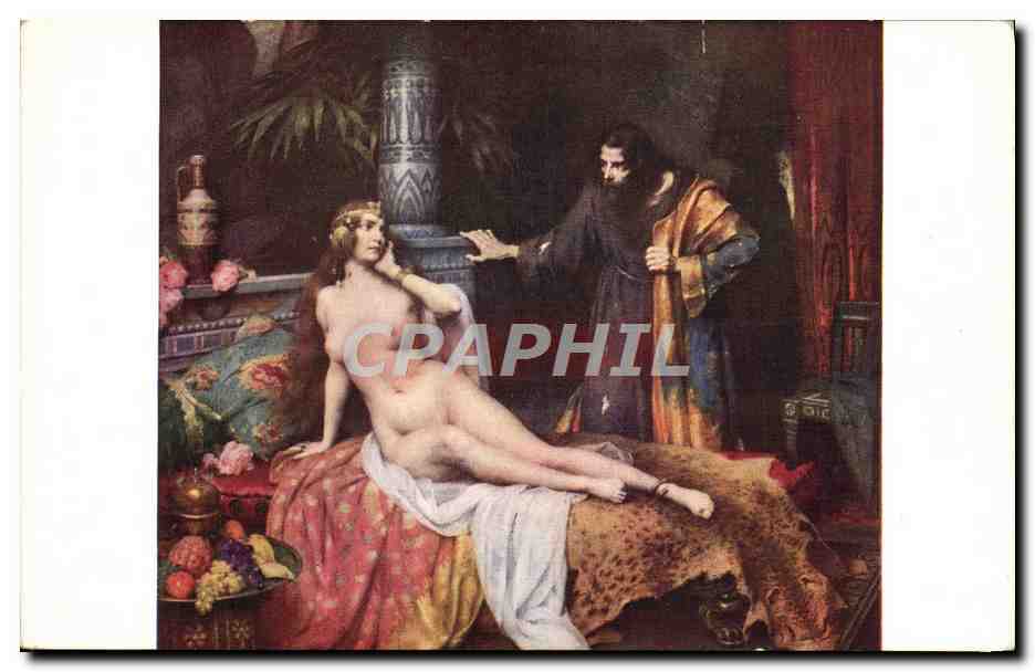Sujet mythologique — scène de tentation — éditeur A. TANNUX, Paris