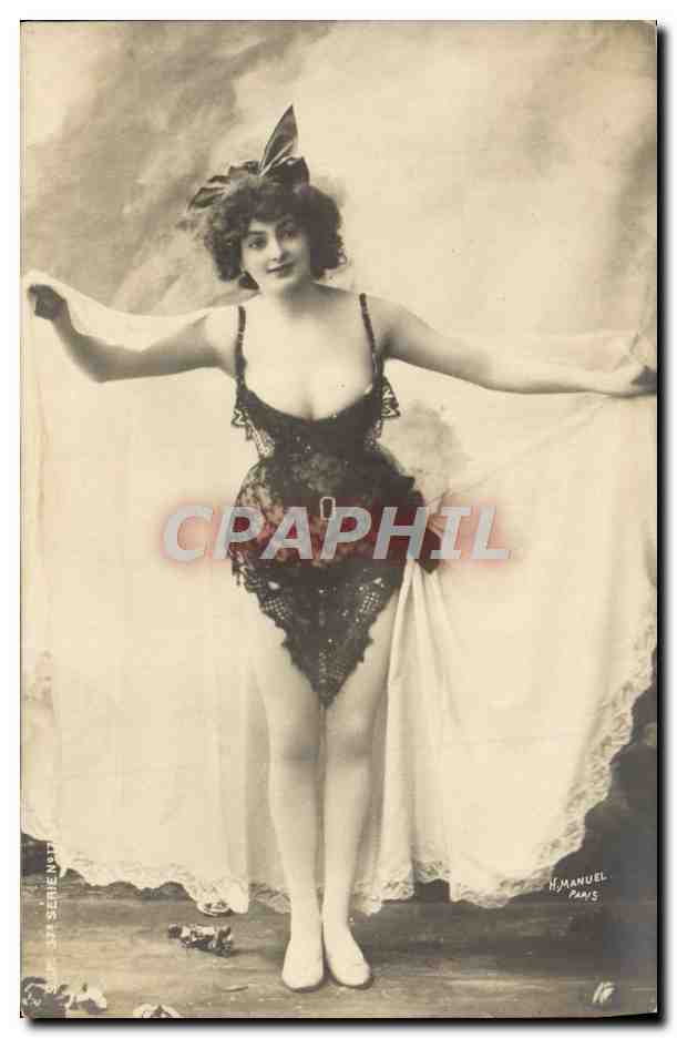CPA Fantaisie Femme
