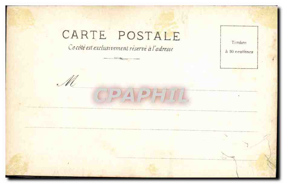 Danseuse nue sur fond étoilé — éditeur Lutinney, Paris, n°20 — Verso