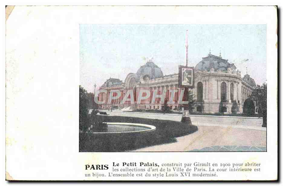 CPA Paris Le Petit Palais