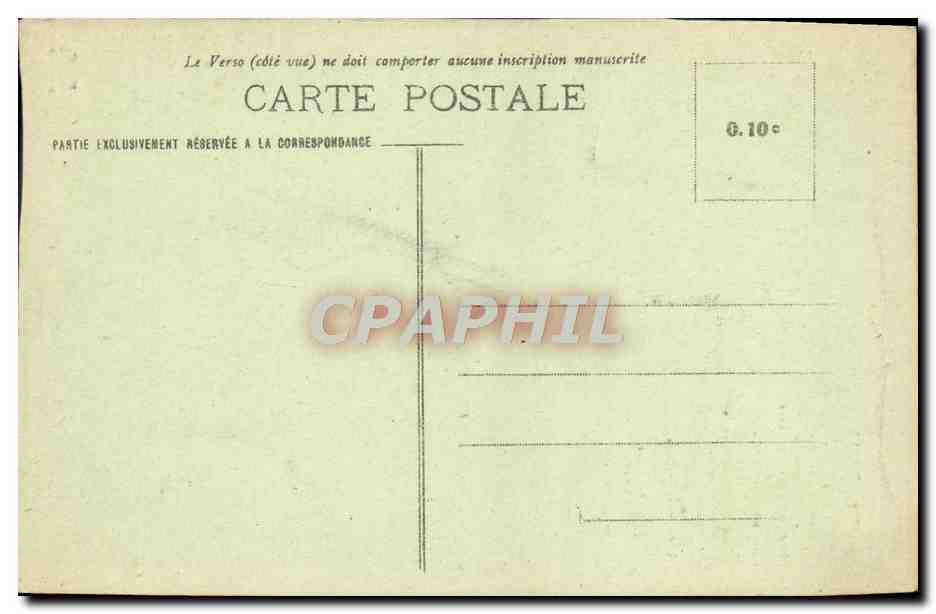 CPA Paris La Basilique du Sacre Coeur Montmartre — Rückseite