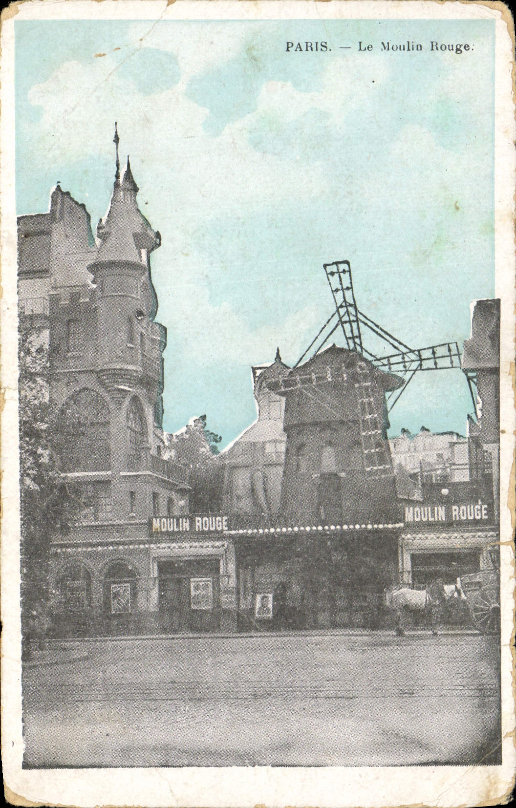 CPA Paris Le Moulin Rouge