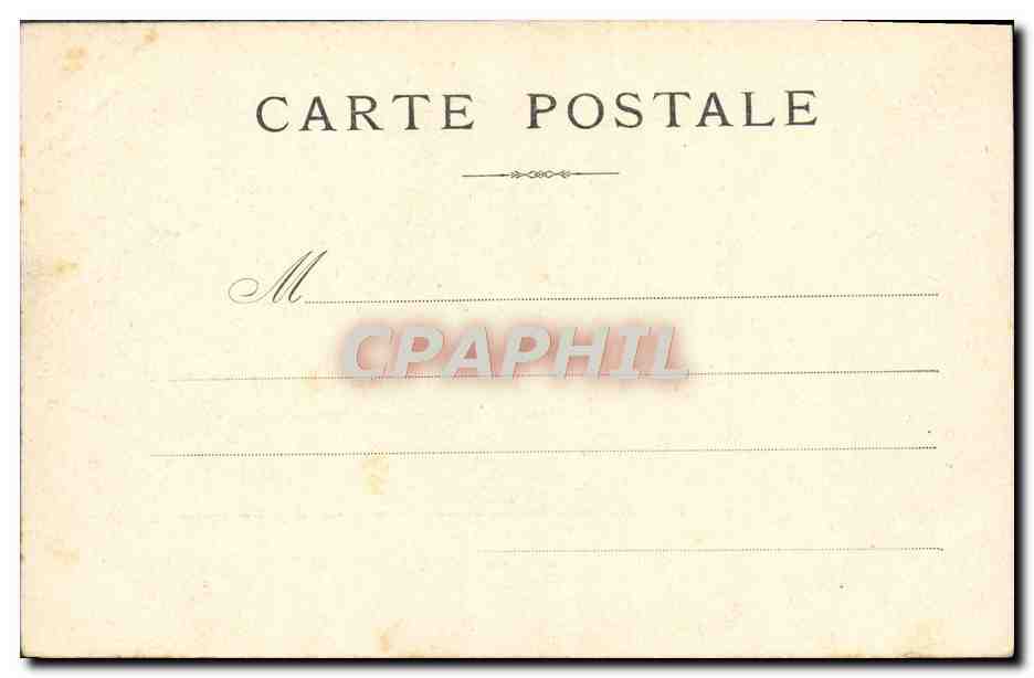 CPA Paris L'Opera de Charles Garnier  — Verso