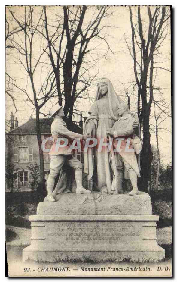 Chaumont — Monument Franco-Américain — D. D.