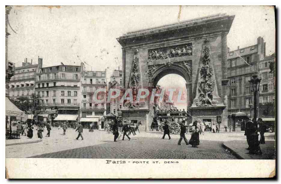 CPA Paris Porte St Denis