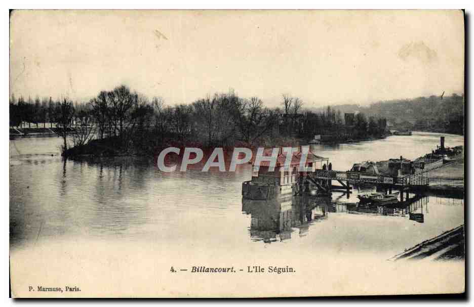 CPA Billancourt L'Ile Seguin
