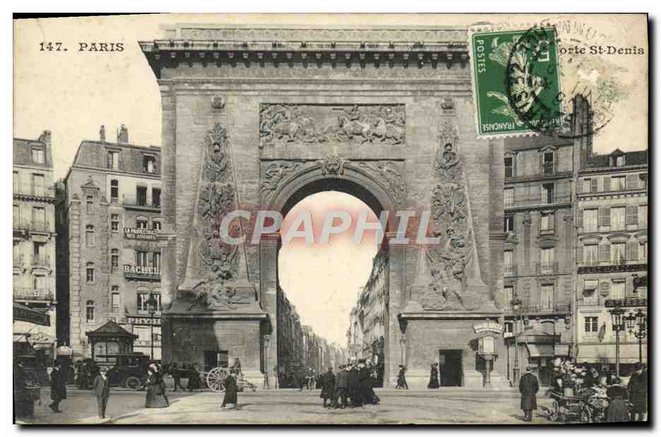 CPA Paris Porte St Denis