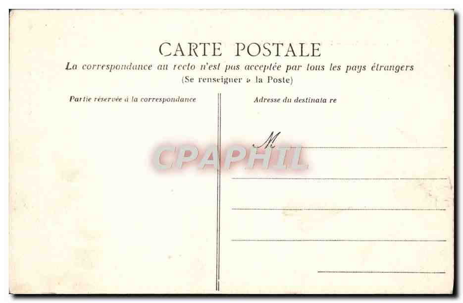 CPA Le Havre La Mer Deferlant sur la Digue Nord — Rückseite