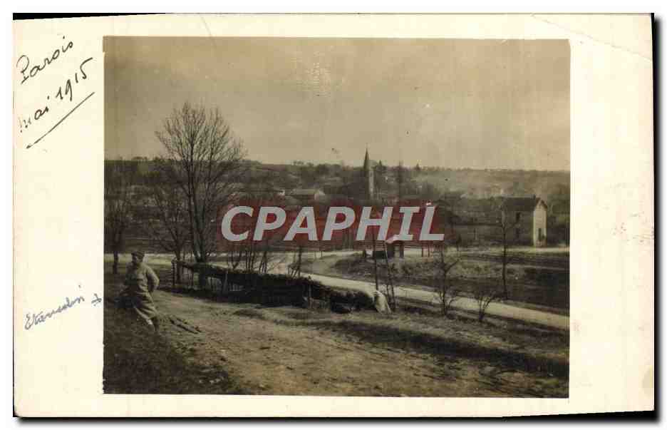 Banois — vista del pueblo en mayo de 1915 — editor HERA