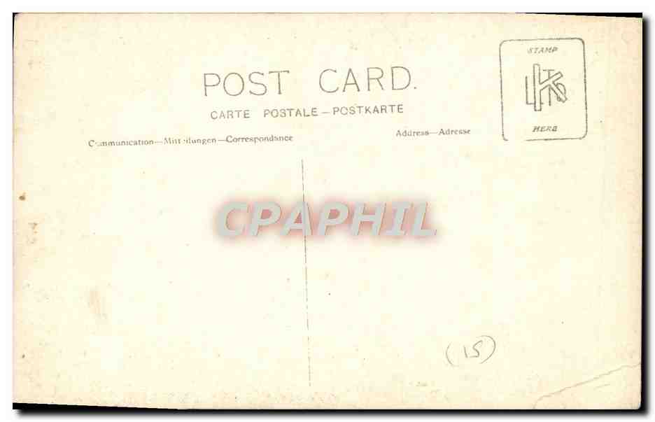 Banois — vista del pueblo en mayo de 1915 — editor HERA — Reverso