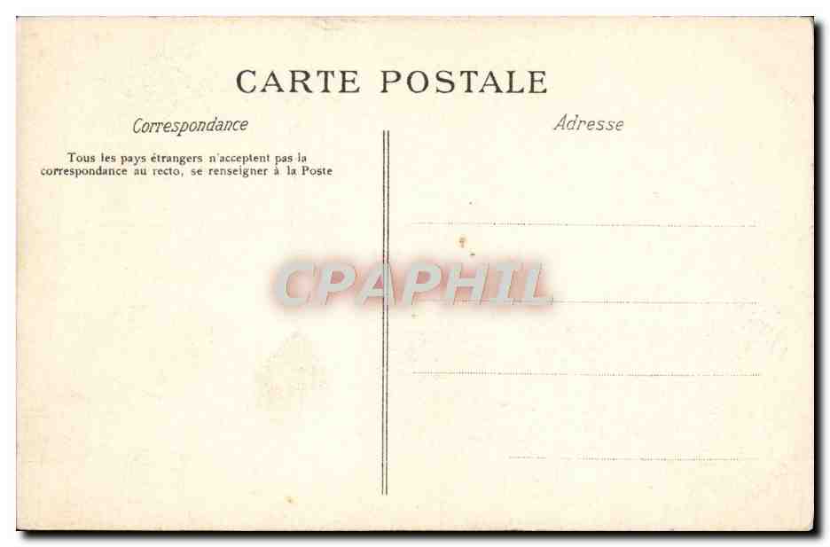 CPA Le Vieux Saint Nazaire L'Ancien Front Avant Les Travaux De La Nouvelle Entree — Rückseite