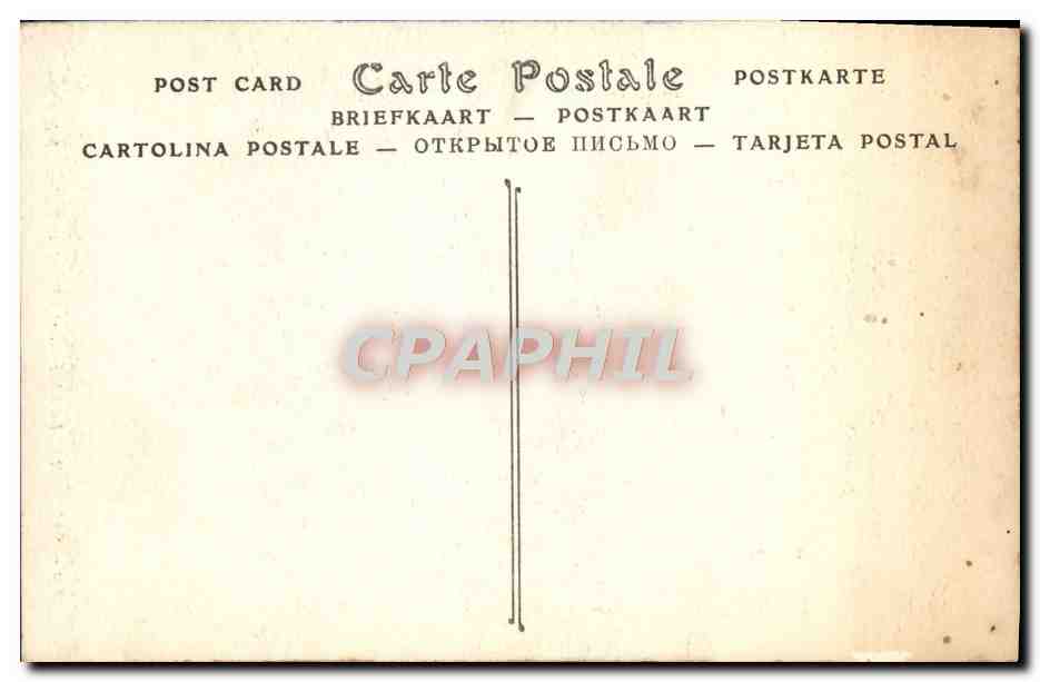 CPA Saumur Le Chateau Et l'Hotel De Ville — Rückseite