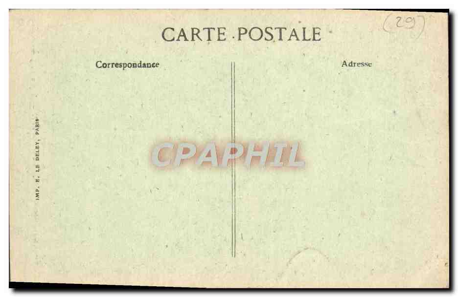 CPA Pont Aven Vieux Costume de 1830 Folklore  — Rückseite