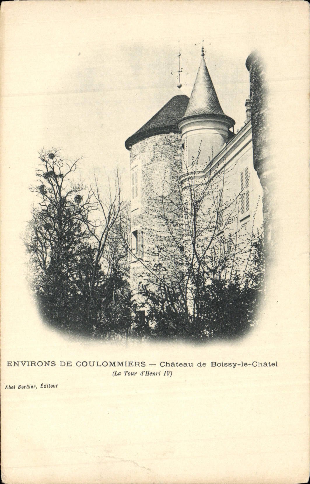 CPA Environs De Coulommiers Chateau De Boissy Le Chatel