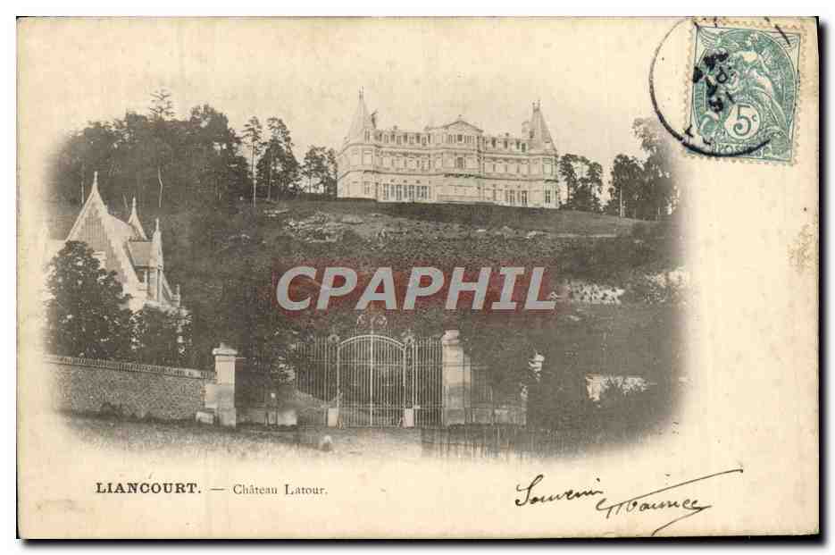 Liancourt — Château Latour — Souvenir