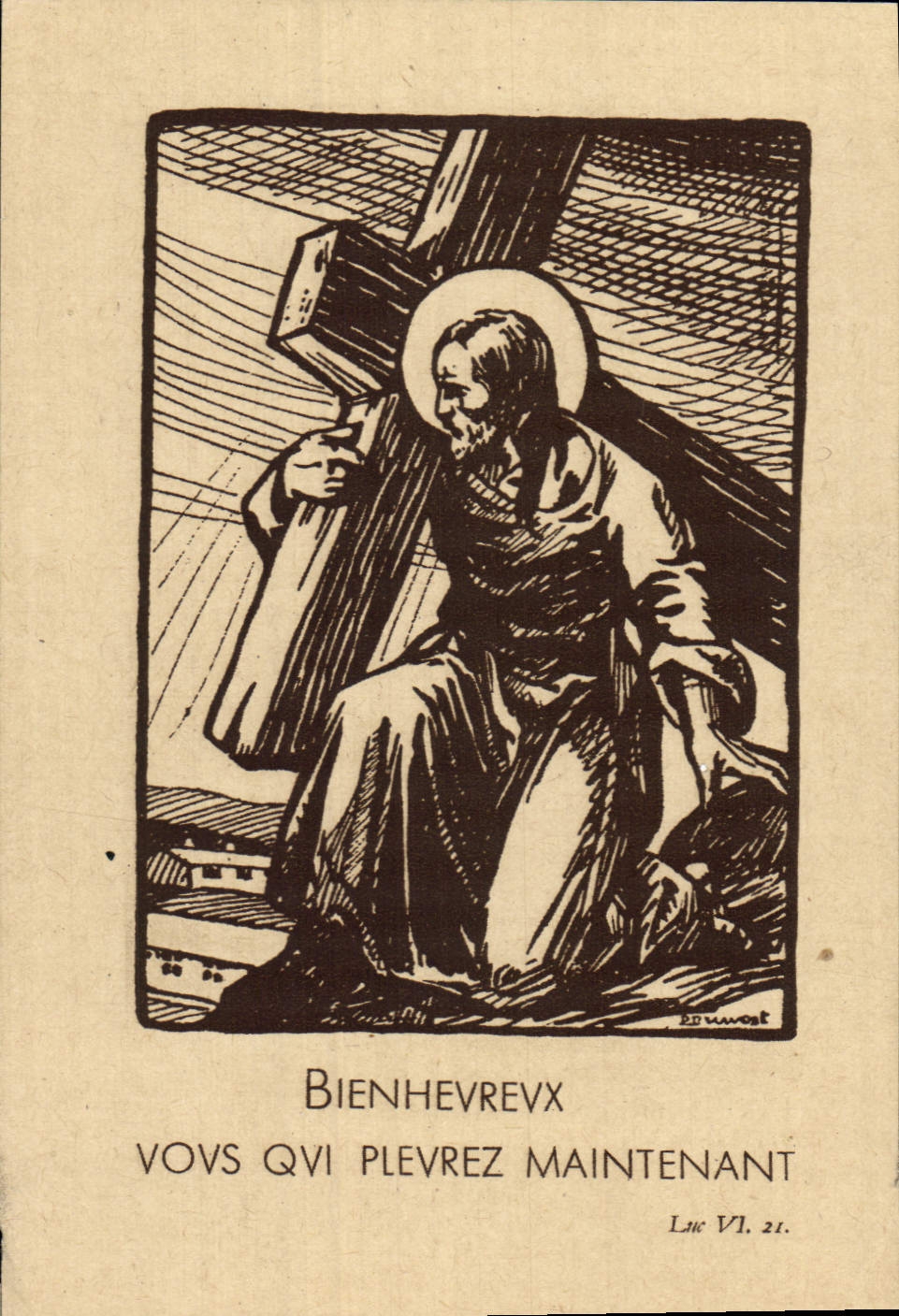 Saint Jean-Baptiste — Saint Jean-Baptiste portant la croix — Éditeur N.S. J.-C.