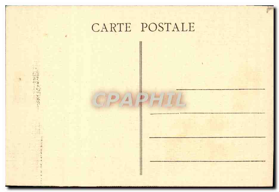 CPA Musee du Louvre Lancret L'Hiver Chantereau — Verso