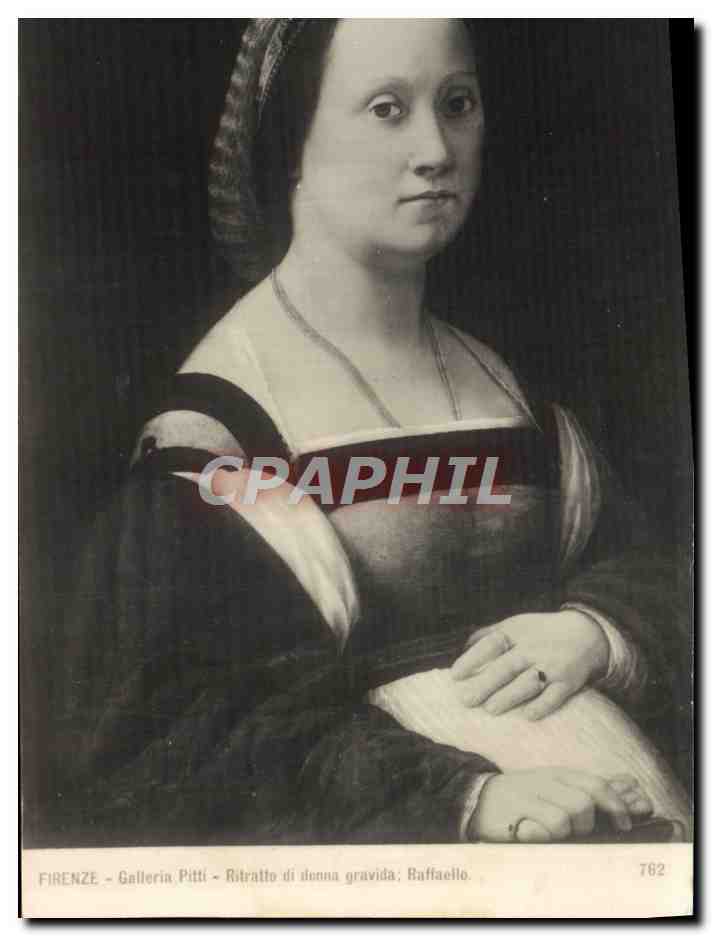 FIRENZE - Galleria Pitti - Ritratto di donna gravida; Raffaello — série 762