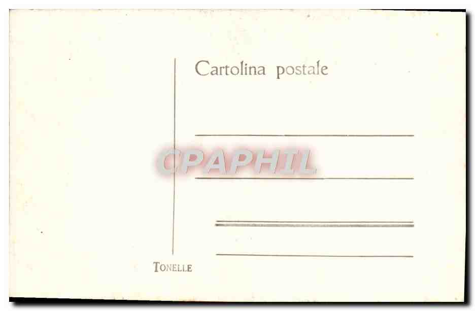 CPA Roma Pinacal Capit Madonna conbambine ed Angeli Lorenzo di Credi — Verso