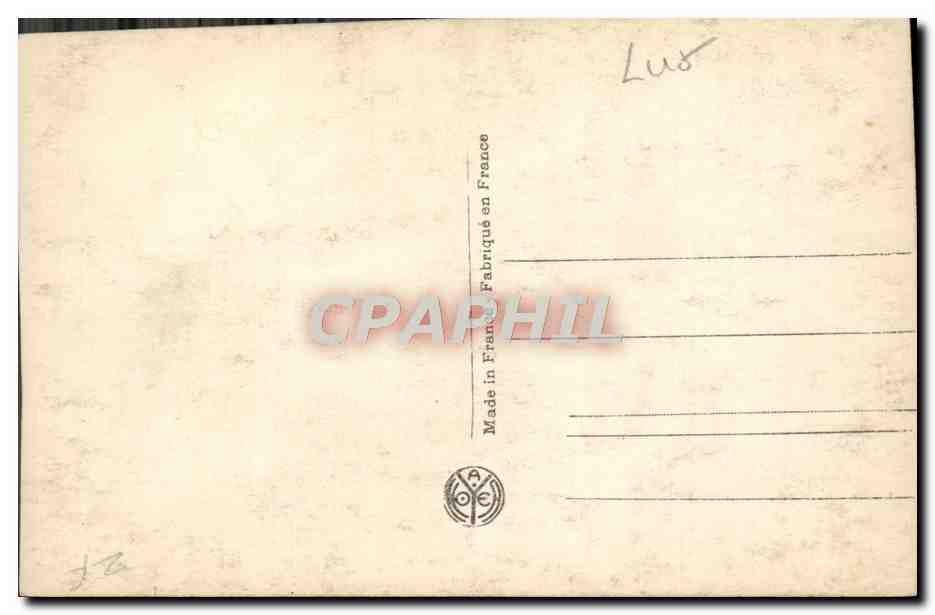 CPA Musee du Luxembourg Abel Faivre La Femme a l'eventail — Verso
