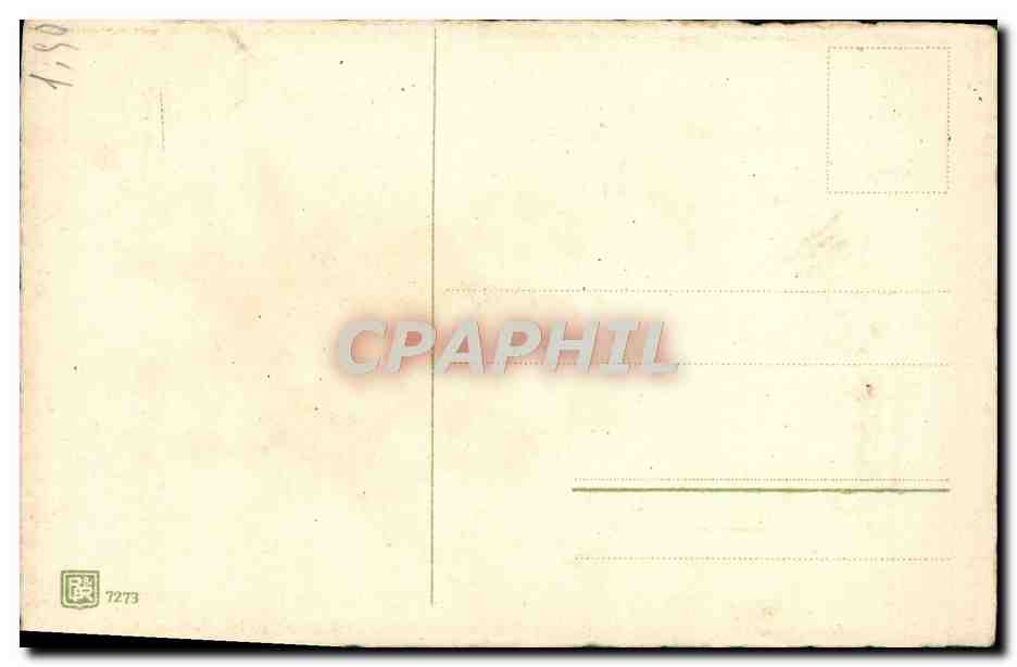 CPA Fantaisie Fleurs Bonne Annee — Verso