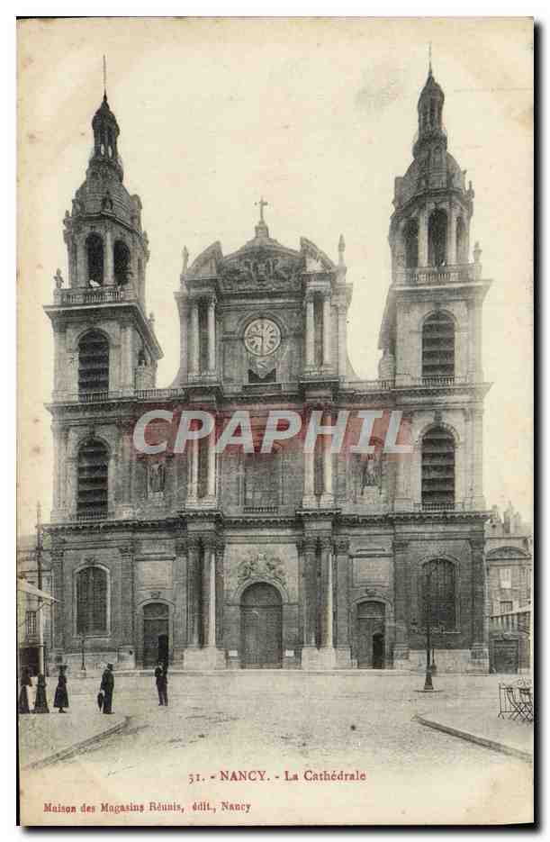 CPA Nancy La Cathedrale