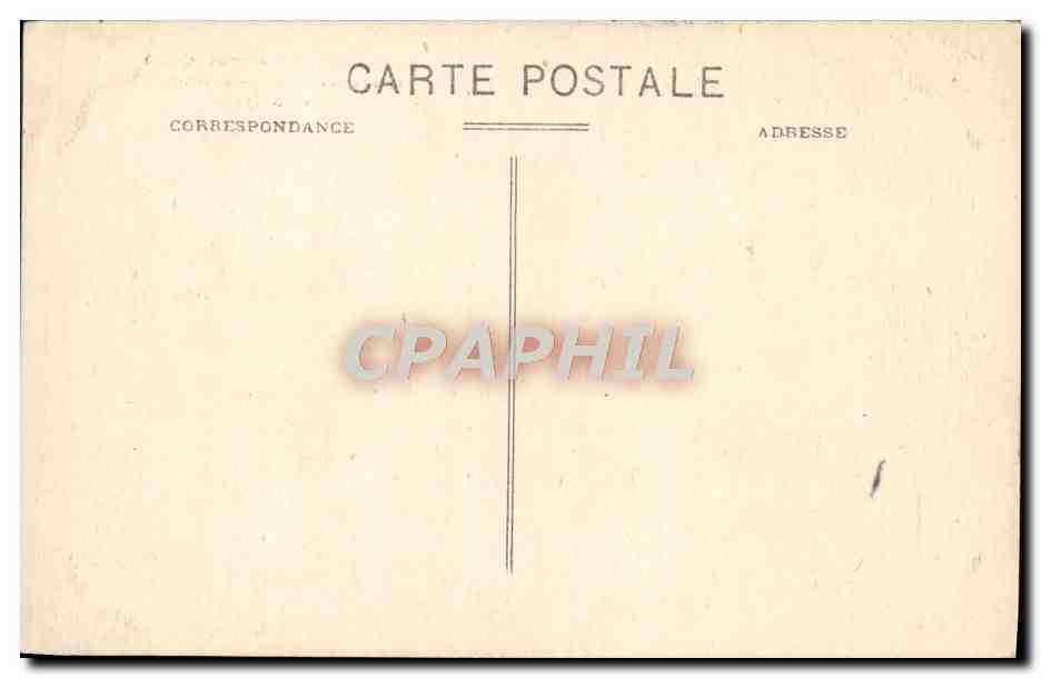 CPA St Christophe le Jajolet Chateau de Sassy Par Temps de Neige — Rückseite