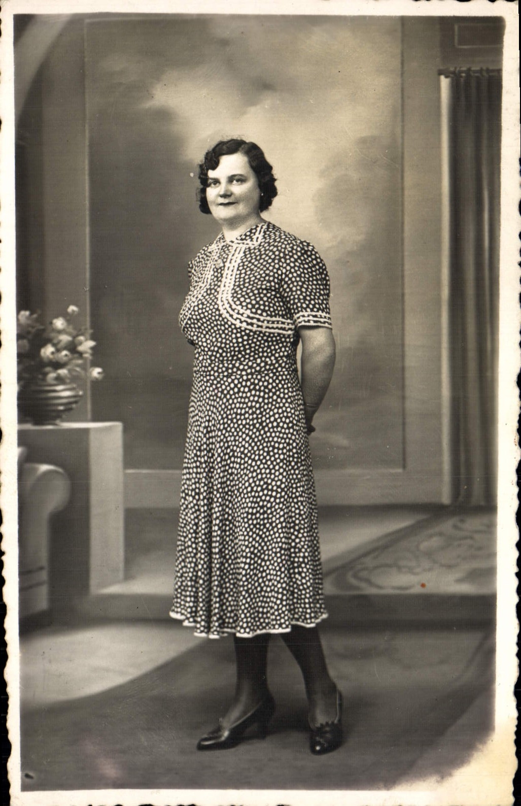 CARTE PHOTO Femme
