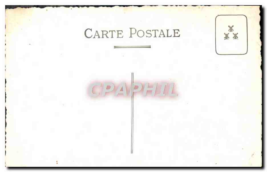 CARTE PHOTO Femme — Verso