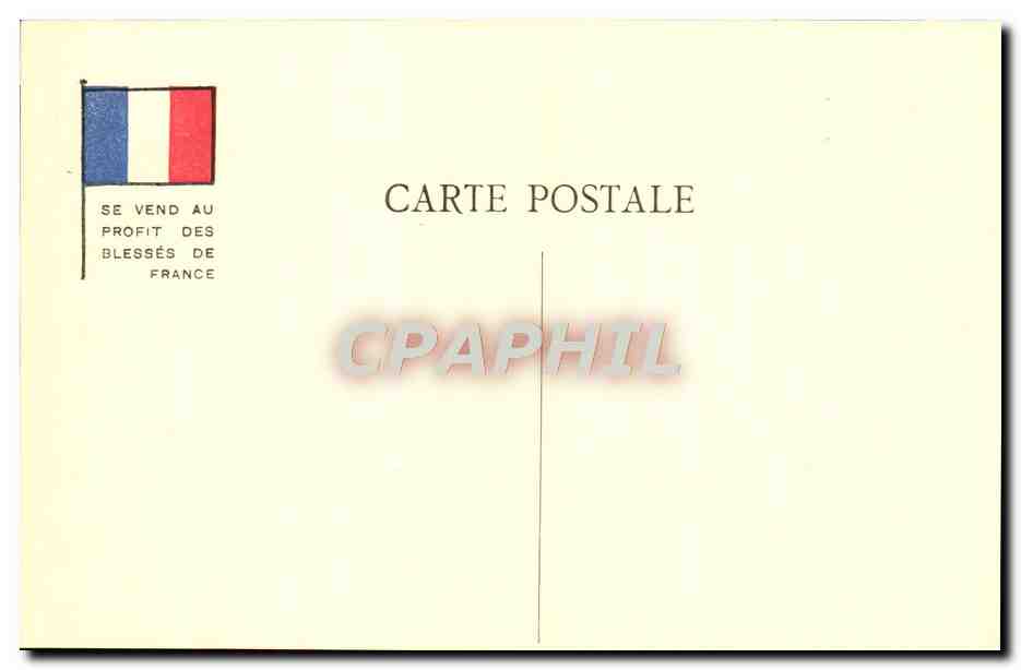 CPA Militaria Orphelins de la guerre L'ordre regne a Dinant — Rückseite
