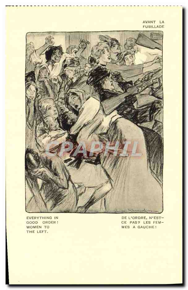 CPA Militaria Orphelins de la guerre avant la fusillade