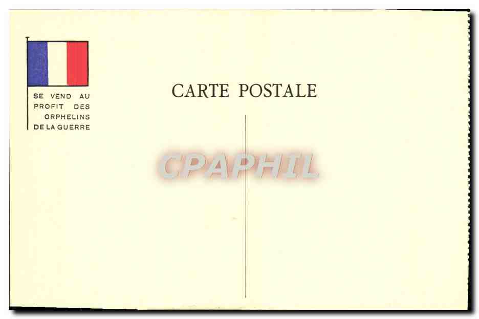 CPA Militaria Orphelins de la guerre Les petites victimes de la Lusitania Bateau  — Rückseite