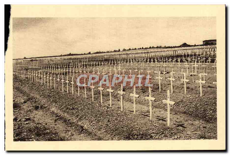 Cimetière National de Douaumont — vue générale — Imprimerie des Réunies de Nancy