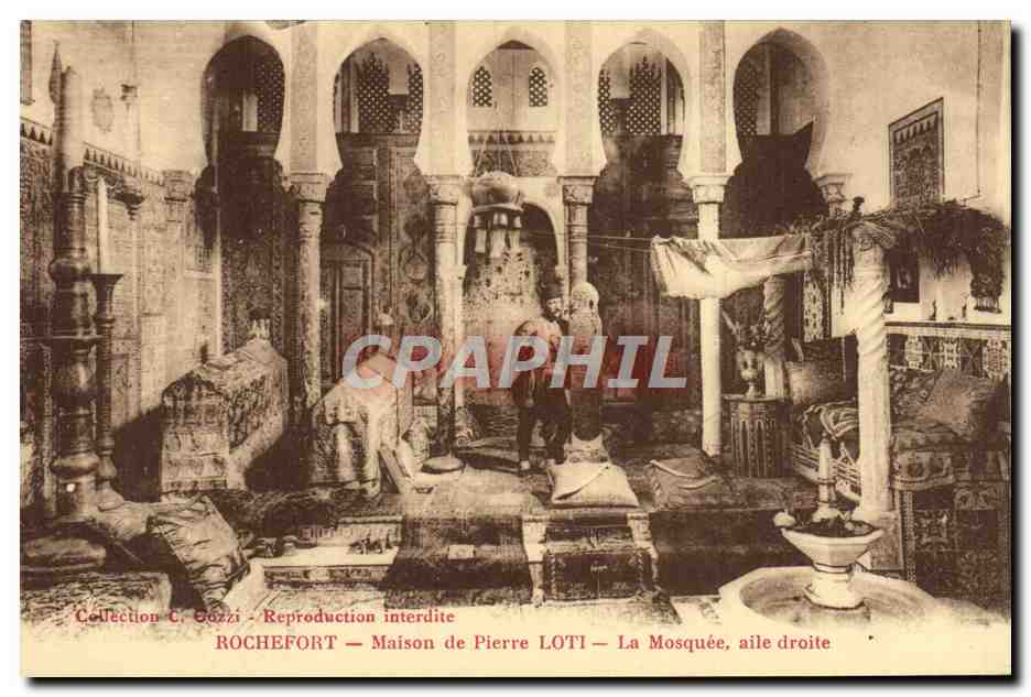 Maison de Pierre LOTI — La Mosquée, aile droite — Rochefort