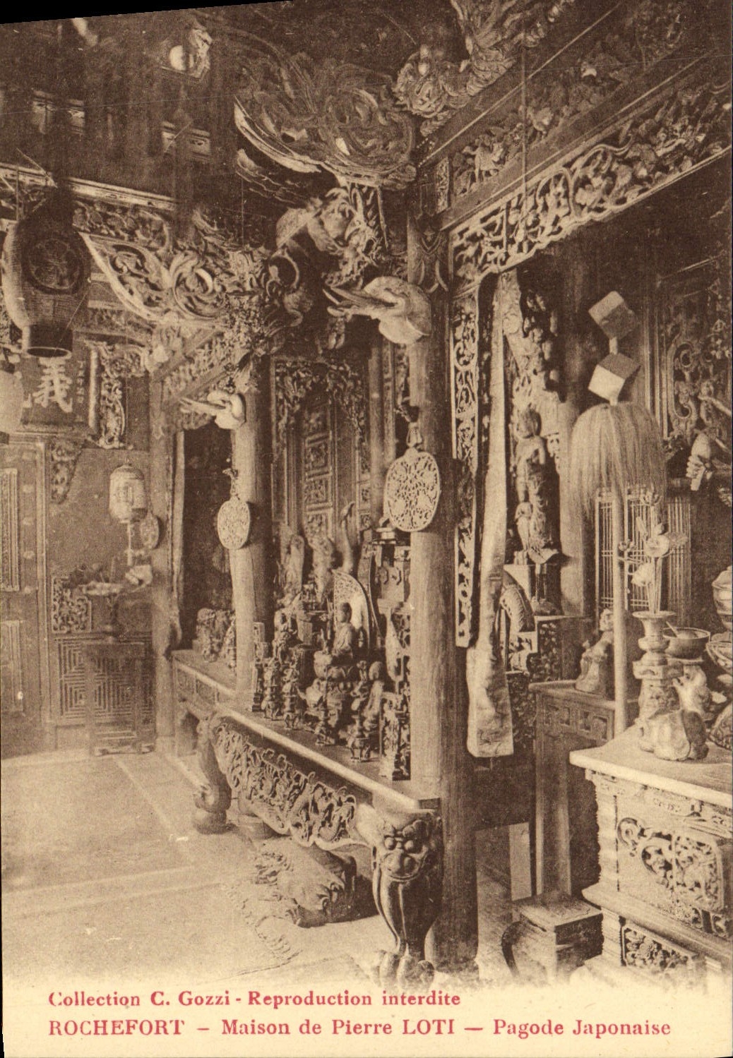 Pagode Japonaise — Maison de Pierre LOTI — Collection C. Gozzi