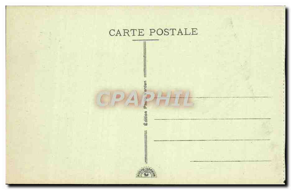 Fort de Douaumont — französischer Einfall im Oktober 1916 — Édition Photo-Verdun — Rückseite