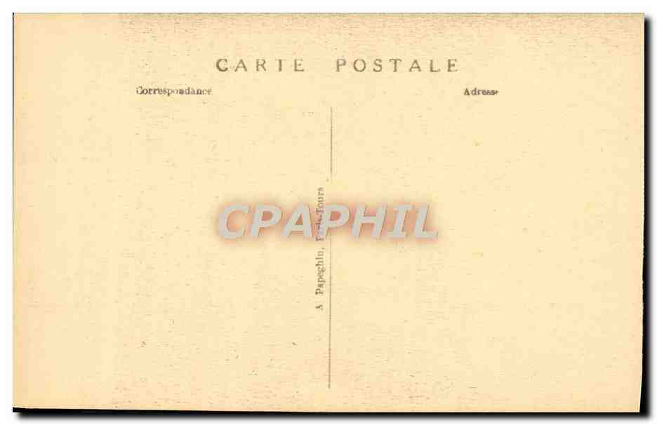 CPA Paris Musee du Louvre Girodet TRioson Atala portee au tombeau  — Verso