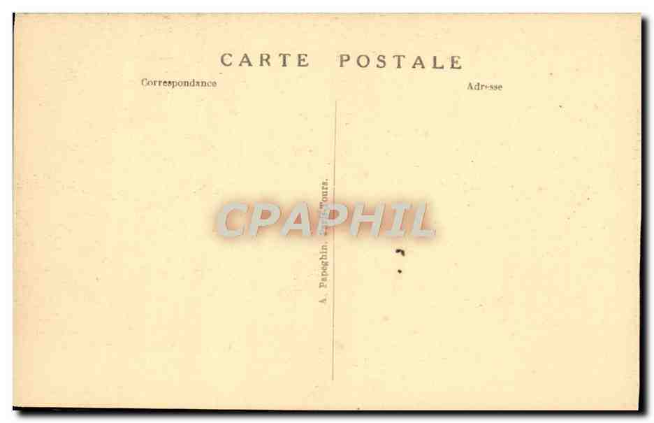 CPA Paris Musee du Louvre Corot Paysage  — Verso