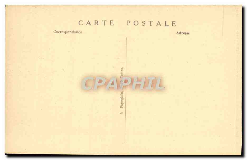 CPA Paris Musee du Louvre Greuze L'accordee au village  — Rückseite