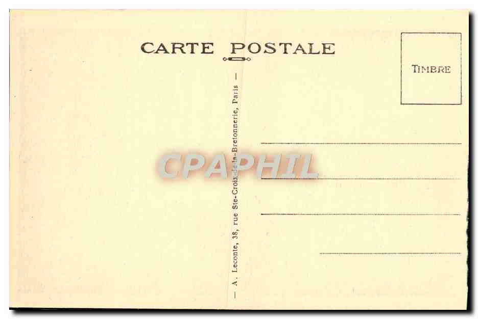 CPA Malmaison La Salle a Manger et les Surtouts de Table — Rückseite