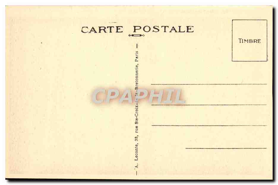 CPA Malmaison Par Proudhon — Rückseite