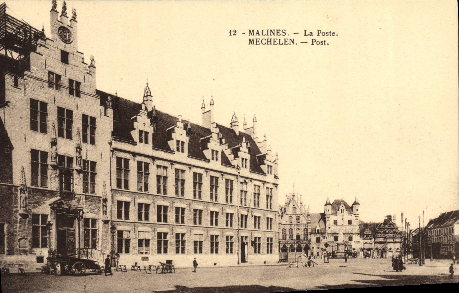 CPA Malines La Poste 